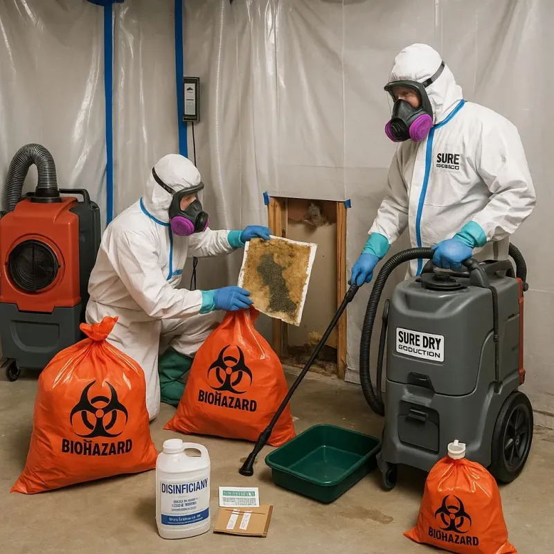 Contaminated Water Handling Protocols process in La Grange, TX