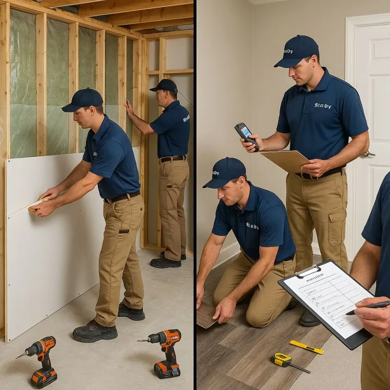 Repairs and Reconstruction process in La Grange, TX