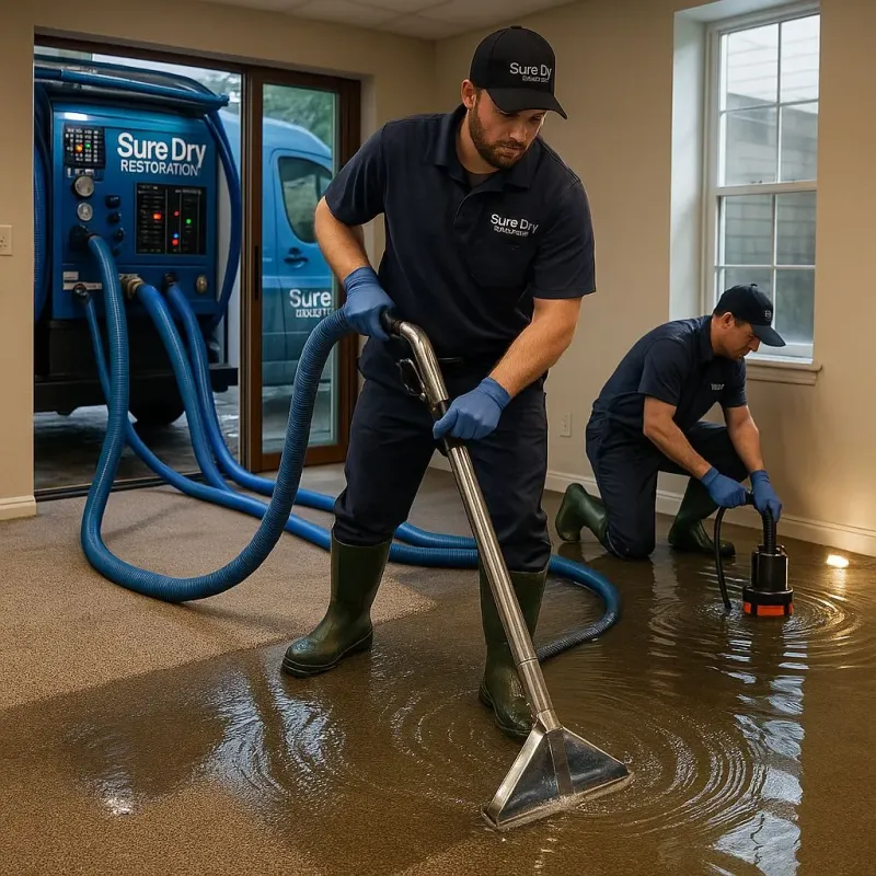 Water Extraction and Removal process in La Grange, TX